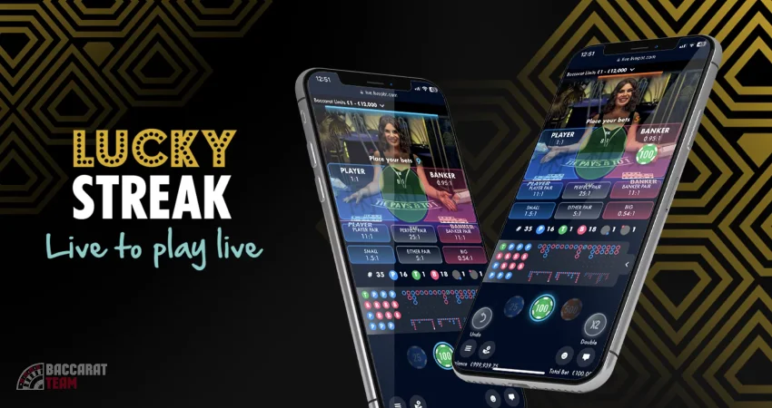 LuckyStreak представляет обновление для игры в баккара вживую