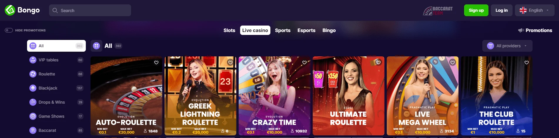 Bongo Casino Review