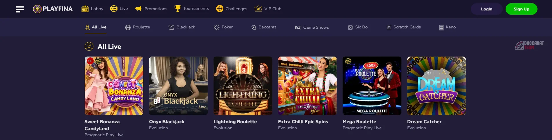 Playfina Casino Review